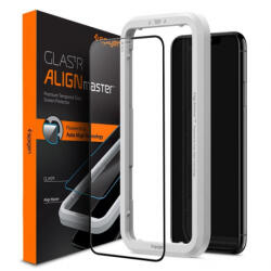 Spigen Glas. Tr Full Cover sticla temperata pentru iPhone 11 / XR, negru (AGL00106)