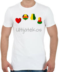 printfashion Ulti játékos #1 - Férfi póló - Fehér (7443262)