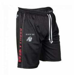 Gorilla Wear Functional Mesh Shorts (fekete/piros)