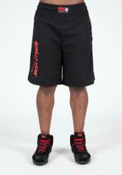 Gorilla Wear Augustine Old School Shorts (fekete/piros)