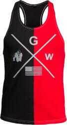 Gorilla Wear Sterling Stringer Tank Top (fekete/piros)