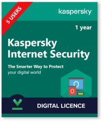 Kaspersky Internet Security (5 Device/1 Year) (KL1939OCEFR)