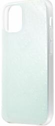 GUESS Husa Cover Guess 3D Raised Iridescent GUHCP12S3D4GIRBL pentru iPhone 12 Mini (Transparent)