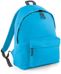 BagBase Hátizsák Bag Base Original Fashion Backpack - Egy méret, Surf Kék/Grafitszürke Szürke