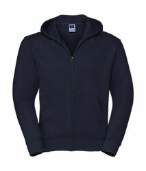 Russell Férfi kapucnis hosszú ujjú pulóver Russell Europe Men's Authentic Zipped Hood XS, Sötétkék (navy)