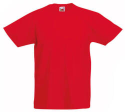 Fruit of the Loom Gyerek póló Rövid ujjú Fruit of the Loom Original T Kids - 140 (9-11), Piros
