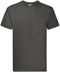 Fruit of the Loom Csomag akciós póló (minimum 3 db) Uniszex póló Rövid ujjú Fruit of the Loom Super Premium Tee - L, Világos grafitszürke