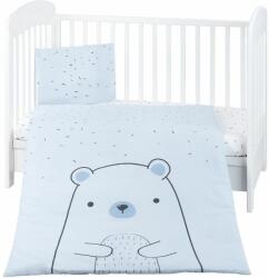 KikkaBoo Set de dormit pentru bebelusi din 5 piese KikkaBoo - Bear with me, albastru (41101050058)