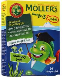 Möller’s Supliment alimentar cu aromă de fructe Omega 3, pentru copii - Mollers 36 buc