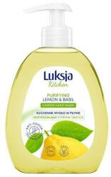 Luksja Săpun lichid „Lămâie și busuioc - Luksja Kitchen Purifying Lemon & Basil Caring Hand Wash 300 ml