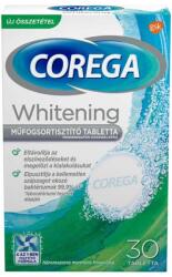 Corega Whitening műfogsortisztító tabletta 30x - pingvinpatika