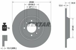 TEXTAR Disc frana TEXTAR PRO 92231303 (92231303)