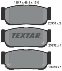 TEXTAR set placute frana, frana disc TEXTAR 2393101 (2393101)