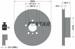 TEXTAR Disc frana TEXTAR PRO+ 92327005 (92327005)