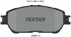 TEXTAR set placute frana, frana disc TEXTAR 2385501 (2385501)