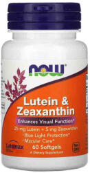 NOW Lutein Zeaxanthin (Luteina Zeaxantina), Now Foods, 60 softgels