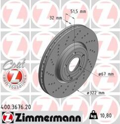 ZIMMERMANN Disc frana ZIMMERMANN COAT Z 400.3676. 20 (400.3676.20)