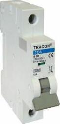 Tracon Electric Kismegszakító, 1 pólus, B karakterisztika 16A, B, 1P, 10kA (TDA-1B-16)