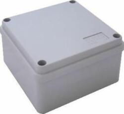 Tracon Electric Elektronikai doboz, világos szürke, teli fedéllel 100×100×50mm, IP54 (MED10105)