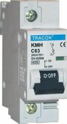 Tracon Electric Kismegszakító, nagyáramú, 1 pólus, C karakterisztika 80A, 6kA (KMH-180)