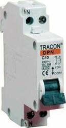 Tracon Electric Kismegszakító, 1+N pólus, C karakterisztika 25A, 4, 5kA (DPN-C-25)