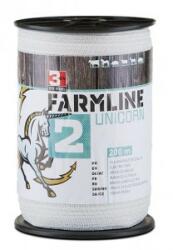 FarmLine Unicorn 2 - villanypásztor szalag 2cm / 200 m