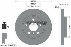 TEXTAR Disc frana TEXTAR PRO 92305303 (92305303)