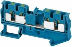 Schneider Electric Direkt rugós egyszintes átkötőkapocs 2x2 csatlakozás 6, 2 mm 4 mm2 32A-es kék NSYTRP44BL (NSYTRP44BL)