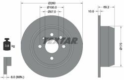 TEXTAR Disc frana TEXTAR 92057000 (92057000)