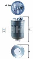 KNECHT filtru combustibil KNECHT KL 410D (KL 410D)