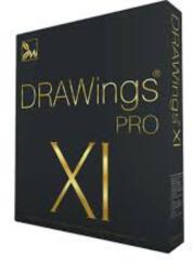  Software profesional broderie DRAWings XI PRO