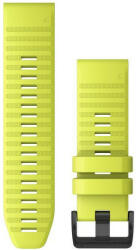 Garmin Curea Garmin QuickFit 26mm, silicon, galben, cataramă neagră(Fenix 7X/6X/5X, Tactix aj. )