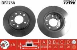 TRW Disc frana TRW DF2758 (DF2758) - automobilus