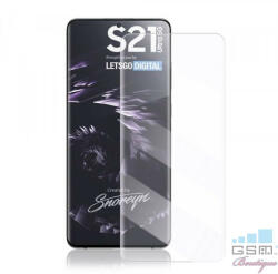 Samsung Folie de protectie MOCOLO Tempered Glass cu acoperire completa UV Samsung Galaxy S21 Ultra 5G Transparenta