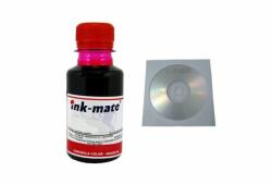 Ink-Mate Flacon Cerneala Ink-Mate Compatibil Canon 1x100ml GI-46M Magenta, 1buc Cdr Maxell cu plic