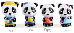 Klorofil Familia de ursuleti Panda - Set figurine joc de rol (KLR700304) - babyneeds
