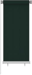 vidaXL Jaluzea rulou de exterior, verde închis, 60x140 cm, HDPE (312809)