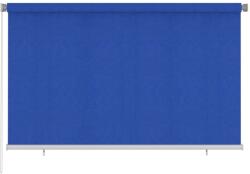 vidaXL Jaluzea tip rulou de exterior, albastru, 240x140 cm, HDPE (312844)