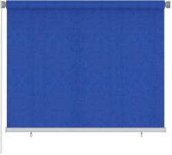 vidaXL Jaluzea tip rulou de exterior, albastru, 180 x 140 cm, HDPE (312841)