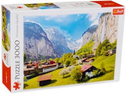 Trefl Puzzle Trefl din 3000 de piese - Lauterbrunnen, Switzerland (33076) Puzzle