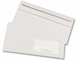Intern Set 1000 plicuri documente DL autoadeziv alb 112 x 220 mm (PDLAUTOFERDRS1000) - dacris