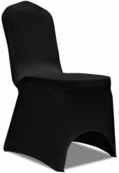 VidaXL Set huse elastice pentru scaune 50 buc. Negru (130338)