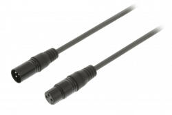 Nedis DMX kábel 110 ohm | XLR Dugó - XLR Aljzat | 1, 5 m (COTH15012GY15) (COTH15012GY15)