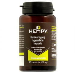 Hempy Kendermagolaj lágyzselatin kapszula 90 db