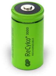 GP Batteries ReCyko+ 3000 3000mAh (C / R14) Baby Újratölthető Elem / Ni-MH Akkumulátor
