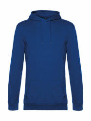 B&C Collection Férfi kapucnis hosszú ujjú pulóver B and C #Hoodie French Terry L, Királykék