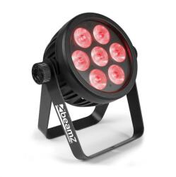 Beamz Professional BAC500 Aluminium, ProPar, 7 x 14 W 7 в 1 LED диода, RGBA-UV-CW / WW, черен (Sky-151.329) (Sky-151.329)
