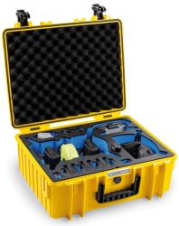 B&W International Koffer 6000 DJI FPV la dronă galben lămâie (6000/Y/DJIFPV)