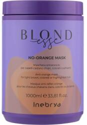 Inebrya Mască pentru păr vopsit No Orange - Inebrya Blondesse No-Orange Mask 1000 ml