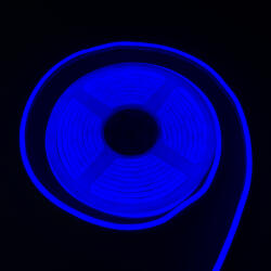  5 Méter Kék Fehér LED Neon Flex 12V